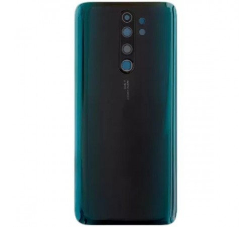 Задня панель корпусу для Xiaomi Redmi Note 8 Pro, зелена + скло камери