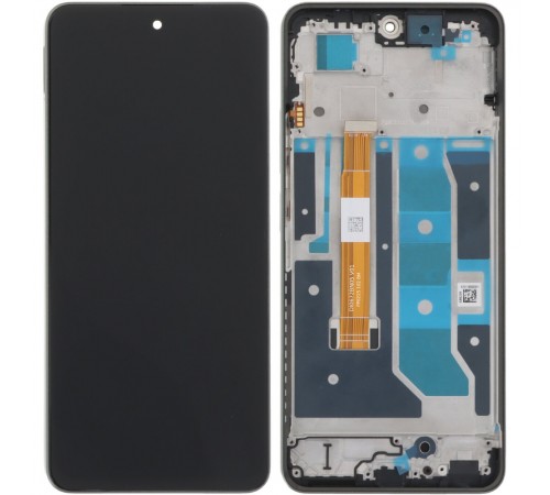 Дисплей для Realme C67 4G, чорний (Black Rock), з рамкою, High Copy, RMX3890