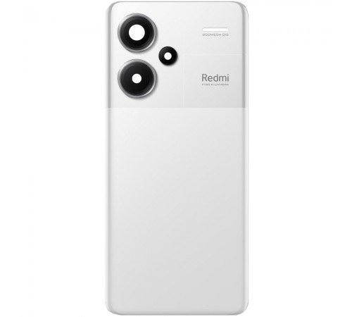 Задня панель корпусу для Xiaomi Redmi Note 13 Pro Plus, біла (Moonlight White), Copy + скло камери