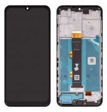Дисплей для Motorola Moto G10 Power, Moto G10 XT2127, Moto G20 XT2128, Moto G30 XT2129, черный, с рамкой, High Copy