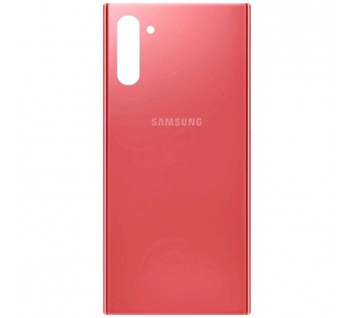 Задня панель корпусу для Samsung N970F Galaxy Note 10, рожева (Aura Pink)