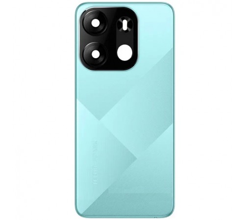 Задняя панель корпуса для Tecno Spark Go (2023) (BF7n), голубая (Uyuni Blue), Copy + стекло камеры Задняя панель корпуса для Tecno Spark Go (2023) (BF7n), голубая (Uyuni Blue), Copy + стекло камеры