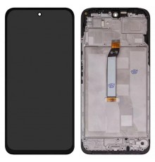 Дисплей для Xiaomi Poco M7 4G, Redmi 15 4G, черный, с рамкой, (Box), 165mm, global version