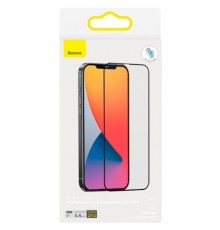 Защитное стекло для Apple iPhone 12 mini, 0.25mm, Full-Screen and Full-Glass Tempered Glass Film, Baseus (SGAPIPH54N-KC01), черный, комплект 2шт.