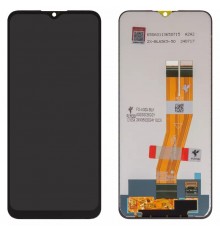 Дисплей для Samsung A025F/DS Galaxy A02s, M025 Galaxy M02s, чорний, без рамки, FLYCDI, з жовтим шлейфом, (160,5x72 mm)