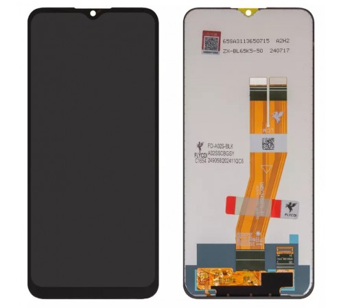 Дисплей для Samsung A025F/DS Galaxy A02s, M025 Galaxy M02s, черный, без рамки, FLYCDI, с желтым шлейфом, (160,5x72 mm) Дисплей для Samsung A025F/DS Galaxy A02s, M025 Galaxy M02s, черный, без рамки, FLYCDI, с желтым шлейфом, (160,5x72 mm)