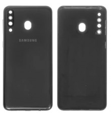 Задня панель корпусу для Samsung M305F/DS Galaxy M30, чорна