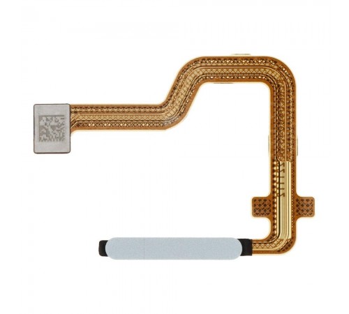 Шлейф для Motorola Moto G32 XT2235-2, сканера отпечатка пальца (Touch ID), серебристый, Original (PRC)