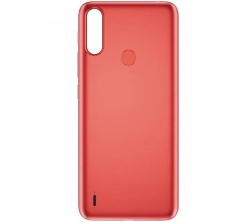 Задняя панель корпуса для Motorola Moto E7 Power XT2097, Moto E7i Power, красная (Coral Red)