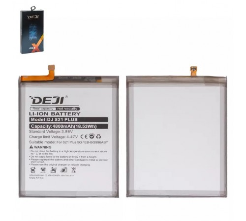 Аккумулятор Deji EB-BG996ABY для Samsung G996 Galaxy S21 Plus 5G, Li-ion, 3,88 B, 4800 мАч