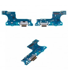 Шлейф для Samsung A013 Galaxy A01 Core, коннектора зарядки, мікрофона, плата зарядки, High Copy