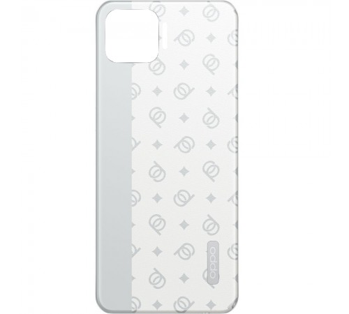 Задня панель корпуса для Oppo A73 4G, срібляста (Classic Silver), Copy
