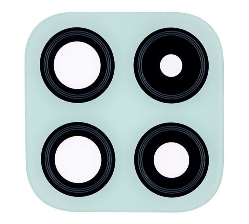 Стекло камеры для Samsung A226 Galaxy A22 5G, зеленое, без рамки