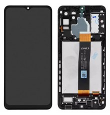 Дисплей для Samsung A326 Galaxy A32 5G, чорний, з рамкою, Original (PRC), SM-A326B_REV0.0