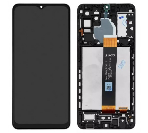 Дисплей для Samsung A326 Galaxy A32 5G, чорний, з рамкою, Original (PRC), SM-A326B_REV0.0