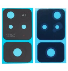 Стекло камеры для Xiaomi Redmi Note 11 Pro 5G, черное, без рамки, комплект 2 шт.