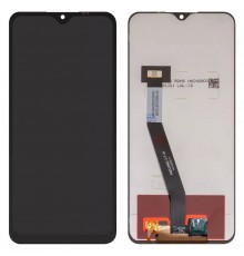 Дисплей для Xiaomi Poco M2, Redmi 9, чорний, з широким обідком, без рамки, Copy, M2004J19G, M2004J19C