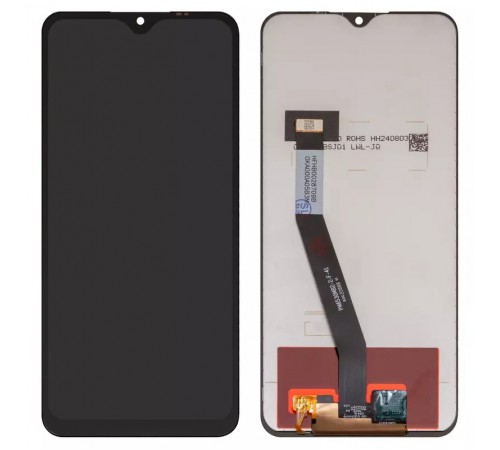 Дисплей для Xiaomi Poco M2, Redmi 9, чорний, з широким обідком, без рамки, Copy, M2004J19G, M2004J19C Дисплей для Xiaomi Poco M2, Redmi 9, чорний, з широким обідком, без рамки, Copy, M2004J19G, M2004J19C