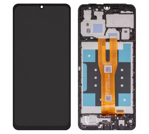 Дисплей для Samsung A065 Galaxy A06, черный, с рамкой, Original (PRC)