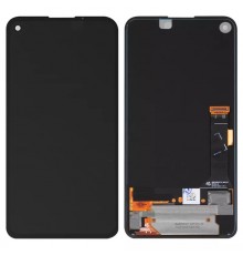 Дисплей для Google Pixel 4a, чорний, без рамки, High Copy (OLED)