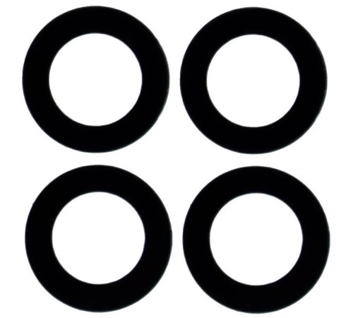 Скло камери для Huawei Honor X8a, без рамки, комплект, 4шт