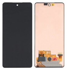 Дисплей для Samsung A546 Galaxy A54 5G, черный, без рамки, High Copy с широким ободком, (OLED)