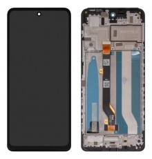Дисплей для Tecno Spark 10 Pro, черный, с рамкой, High Copy TXDI680EBQPX