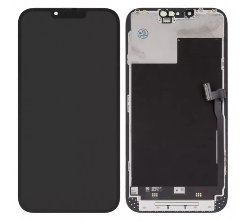 Дисплей для iPhone 13 Pro Max, чорний, з рамкою, Original (PRC)