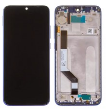 Дисплей для Xiaomi Redmi Note 7, Redmi Note 7 Pro, синій (Blue), з рамкою, High Copy M1901F7G, M1901F7H, M1901F7I