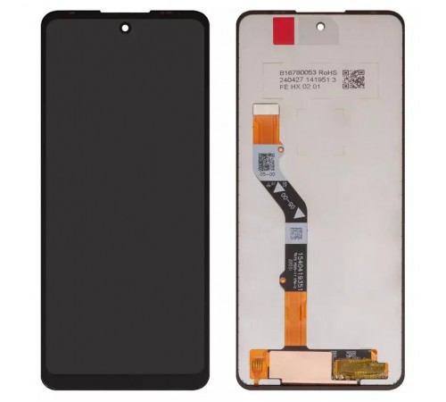 Дисплей для Motorola Moto G40 Fusion, Moto G60, Moto G60s, чорний, без рамки, (Box)