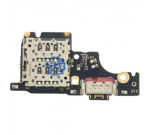 Шлейф для Xiaomi Redmi Note 14 5G, коннектора зарядки, микрофона, плата зарядки, High Copy