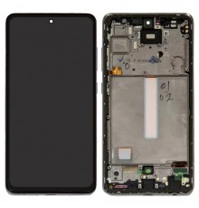 Дисплей для Samsung A525 Galaxy A52, A526 Galaxy A52 5G, белый, с рамкой, High Copy (OLED 6,42")