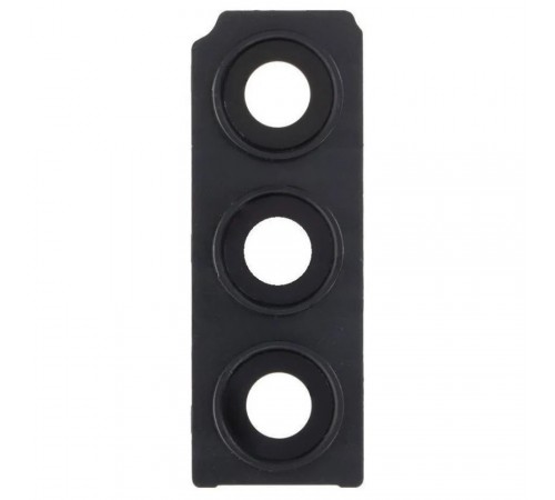 Скло камери для Samsung A136 Galaxy A13 5G, чорне, з рамкою