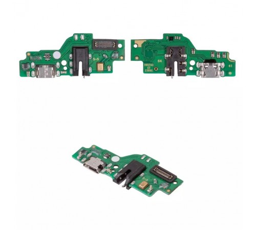 Шлейф для Infinix Hot 10 Lite, коннектора зарядки, микрофона, плата зарядки