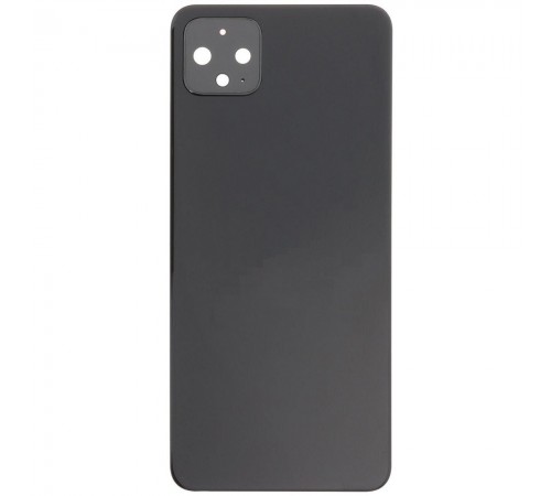 Задняя панель корпуса для Google Pixel 4 XL черная, Just Black + стекло камеры