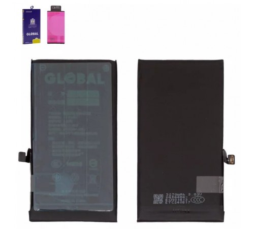 Акумулятор Mechanic для Apple iPhone 12, iPhone 12 Pro, Li-Polymer, 3,8 В, 3230 мА·г, підвищена ємність, original IC