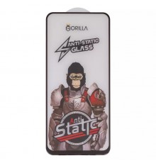 Захисне скло для Xiaomi Poco X5 5G, Redmi Note 12 4G, Redmi Note 12 5G, сумісне з чохлом, Full Glue, Anti-Static, чорний, gorilla