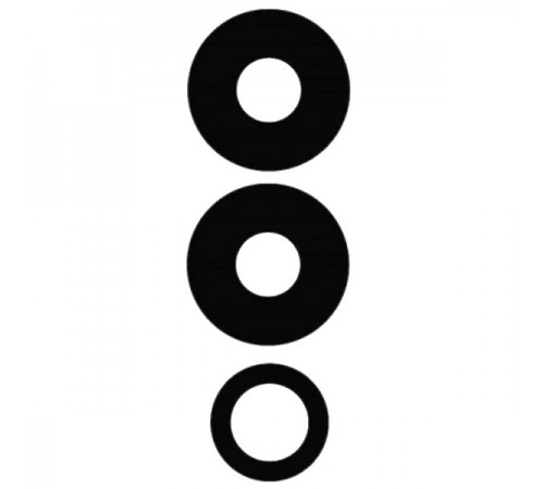 Скло камери для Realme 9, 9 Pro, 9 Pro Plus, без рамки, комплект 3шт.