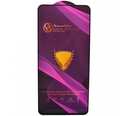 Защитное стекло для Samsung G991 Galaxy S21 5G, 9H, Golden Armor OG, Full-Screen, Full Glue, (без упаковки), черный