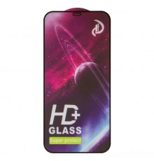 Защитное стекло ASP для Apple iPhone 12 Pro Max, совместимо с чехлом, Full Glue, черный