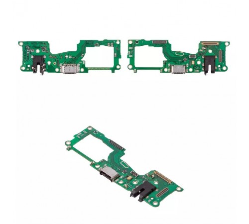 Шлейф для Oppo A74 4G, A94 5G, A95 5G Reno 5Z, конектора зарядки, конектора навушників, мікрофона, плата зарядки, High Copy