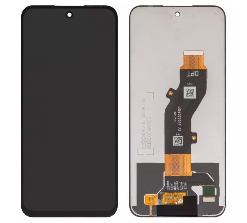 Дисплей для Infinix Hot 50i (X6531), Smart 9 (X6532), чорний, без рамки, High Copy 1051000097 A2/FPC6715-1