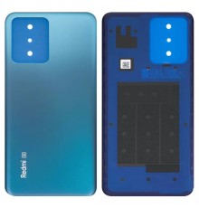 Задняя панель корпуса для Xiaomi Redmi Note 12 5G, синяя