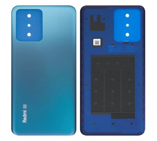 Задняя панель корпуса для Xiaomi Redmi Note 12 5G, синяя