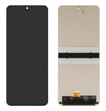 Дисплей для Samsung F741 Galaxy Z Flip6, черный, Оригинал (переклеено стекло)