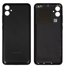 Задняя панель корпуса для Samsung A042 Galaxy A04e, черная (Black)