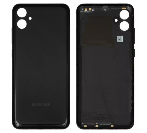 Задня панель корпусу для Samsung A042 Galaxy A04e, чорна (Black)