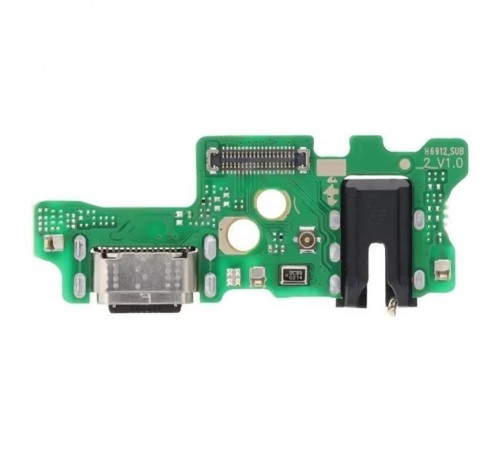 Шлейф для Tecno Spark 8 Pro (KG8), коннектора зарядки, коннектора наушников, микрофона, плата зарядки