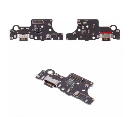 Шлейф для Motorola Moto E14, Moto G04, коннектора зарядки, микрофона, плата зарядки, High Copy