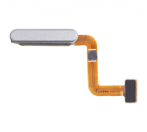 Шлейф для Samsung M325 Galaxy M32, кнопки ввімкнення, сканера відбитка пальця (Touch ID), білий (White), Original (PRC) 